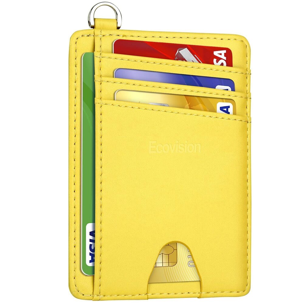 2299 Slim Minimalist Front Pocket Wallet, RFID Blocking Credit Card Holder